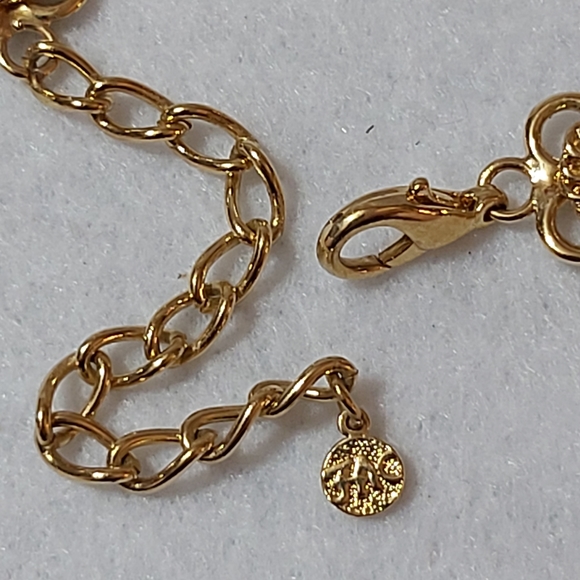 Fifth Avenue Collection Gold Plated Necklace, Bracelet and Earrings Set - Picture 9 of 12